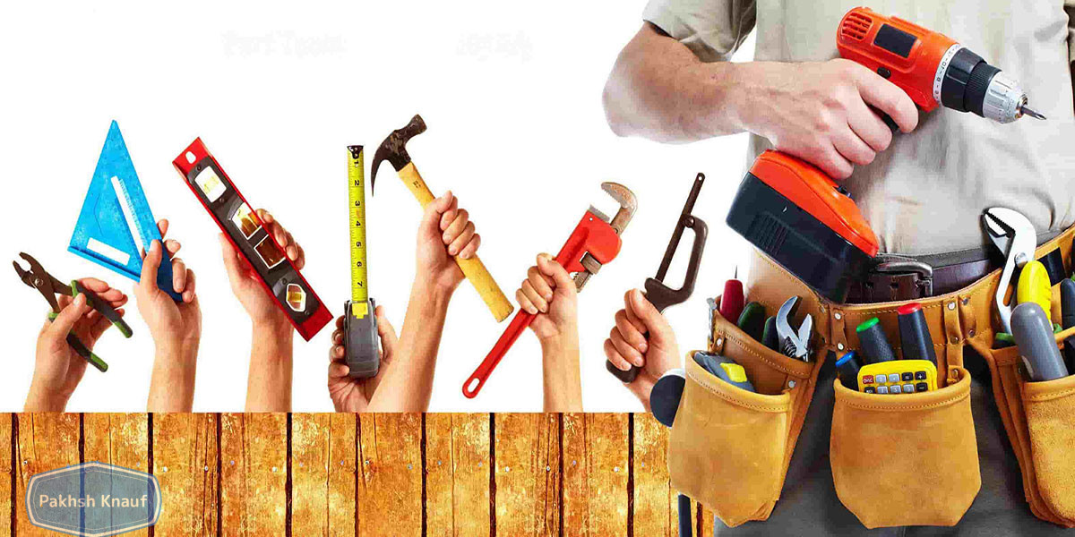 خرید ابزار حرفه ای کناف کاری از پخش ابزار کناف با بهترین قیمت